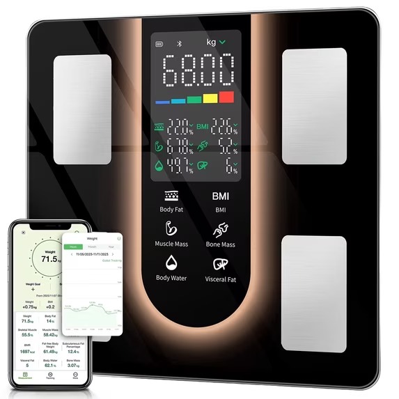 Smart digital scale with BMI